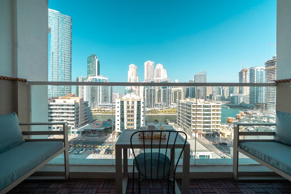 Higuests - Designer Studio In Dubai Marina With Amazing Views Exterior photo